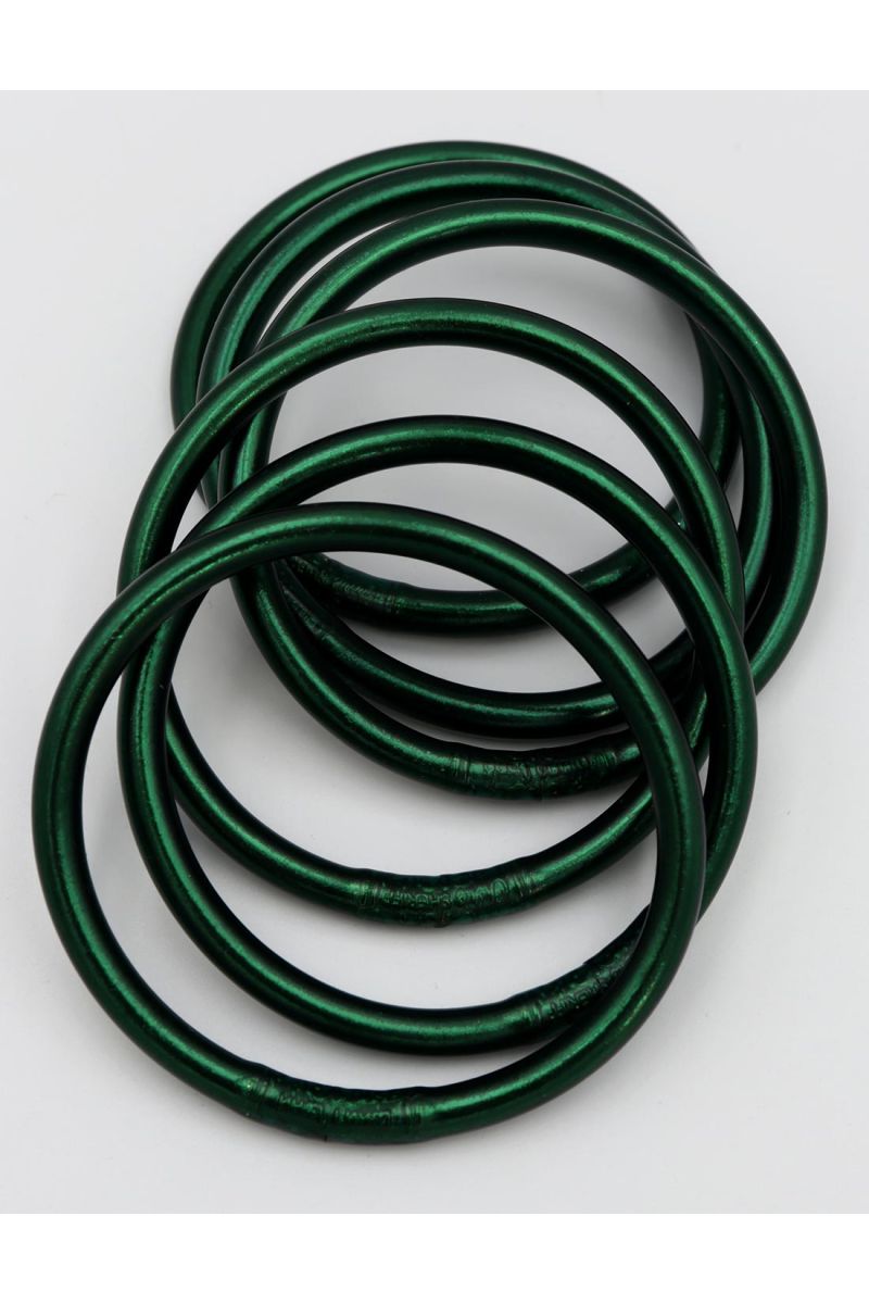Jonc Bouddhiste Mantra Black Green