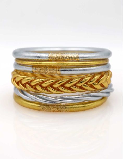 copy ofcopy ofcopy ofSet of 5 Buddhist bangles
