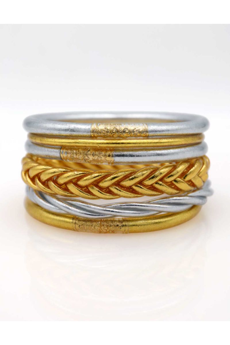 copy ofcopy ofcopy ofSet of 5 Buddhist bangles