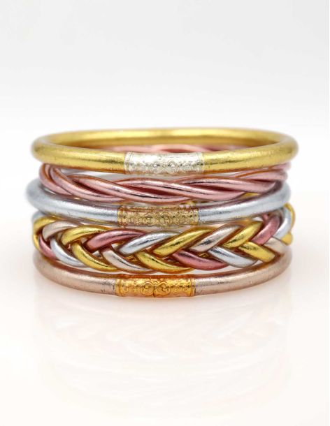 copy ofcopy ofcopy ofSet of 5 Buddhist bangles
