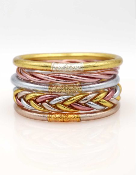 copy ofcopy ofcopy ofSet of 5 Buddhist bangles